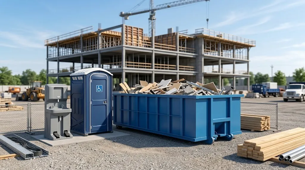 Construction Dumpster Rental in Hollywood, FL
