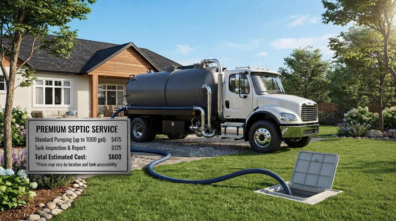 Septic Tank Pumping Cost in Hollywood, FL